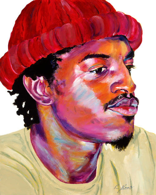 RA3-032 3 Stacks, original painting by Ray Almon 3